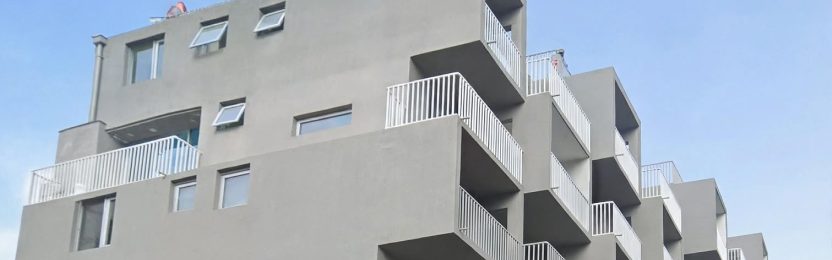 Instalaciones sanitarias en Edificio Europa, Europa 1963, Providencia