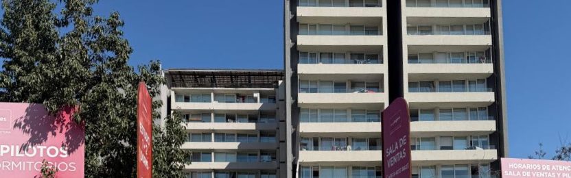 Instalaciones sanitarias en Edificio Quilin, Macul