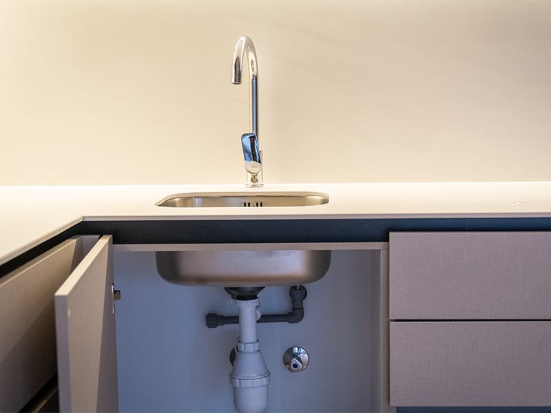 Detalle instalación sanitaria